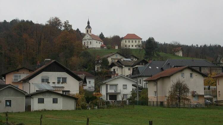 Družinske hi&scaron;e na Rudniku na južnem obrobju Ljubljane