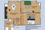 2-sobno stanovanje, Laško, prodaja, 54m2, 79000EUR, id500