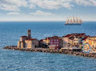 2-sobno stanovanje, Piran, prodaja, 52m2, 369880EUR, id594